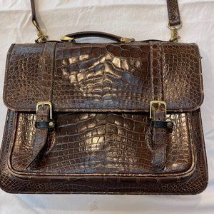 Men's Alligator Briefcase - Custom Made